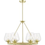 Livex Lighting 46726-12 Willow Chandelier Satin Brass. Fixed Price $669.96.