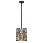 Fredrick Ramond Gemma 1 Light Mini-pendant, Vintage Bronze FR33737VBZ. Fixed Price $577.15.