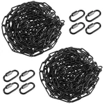 Seunmuk Pack 20 Feet Black Chain For Hanging Lamp, Pendant Lighting Fixture.... Fixed Price $44.76.