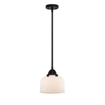 Innovations Bell Light 8" Mini Pendant, Matte Black/frosted 288-1S-BK-G71. Fixed Price $275.00.
