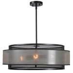 Kenroy Home Alessandra Oil Rubbed Bronze Four-light Mini Pendant 93329ORB. Fixed Price $60.00.