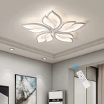 Garwarm Modern Ceiling LIGHT,23.6 Dimmable Led Chandelier Flush Mount. Fixed Price $94.42.