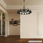 Vintage Industrial Hemp Rope Chandelier Ceiling Pendant With 12 Lights. Fixed Price $98.88.