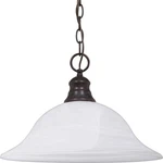 Nuvo Lighting 16" Pendant Alabaster Glass 60-391. Fixed Price $91.99.