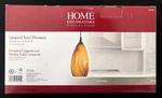 Home Decorators Collection Leopard Swirl Pendant. Fixed Price $39.95.