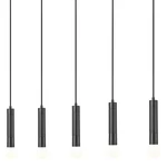 Z-lite 1956P-5L Stari Light 42"W Linear Pendant Black. Fixed Price $650.00.
