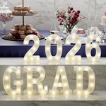 Graduation Decorations 2026 DEALS-8 Led Long Marquee Light Up Letters 'grad. Fixed Price $43.99.