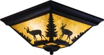 Vaxcel Lighting CC55414 Bryce 3 Flush Mount Indoor Ceiling - Bronze. Fixed Price $224.99.