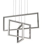 Afx COLP24L30D1 Cole Light 24"W Led Suspension Multi - Nickel. Fixed Price $323.00.