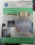 Boston Harbor 6212302 Single Ceiling Fixture Light. Fixed Price $19.99.