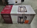 Niob Home Decorators Harwood 1-LIGHT Royal Bronze Mini-pendant W/ Cage Shade. Fixed Price $25.75.