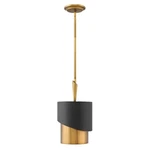 Fredrick Ramond Light Gigi Pendant, Heritage Brass - FR34317HBR. Fixed Price $339.15.
