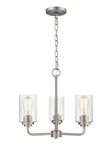 Millennium Lighting 9603 Moven 18"W Chandelier Satin Nickel. Fixed Price $24.99.