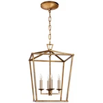 Visual Comfort Signature Collection Chc 2164GI Darlana Small Lantern. Fixed Price $455.00.