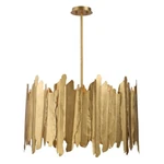 Uttermost Golden Gate 8 Light Industrial Pendant - 21579. Fixed Price $2268.00.