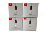 *lot Of 4* Globe Electric 1-LIGHT Vintage Edison Matte Black Mini Pendant *new*. Fixed Price $34.19.