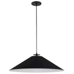 Dainolite Prudence Light Incandescent Pendant, Matte Black PDC-241P-MB. Fixed Price $328.00.