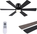 46" Low Profile Ceiling Fans With Lights Remote Reversible Blade Dimming Quiet. Fixed Price $61.18.