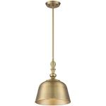 Savoy House Lighting 7-3751-1-322 Berg Pendant Warm Brass. Fixed Price $260.00.