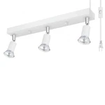 Plug-in Track Lighting, Led Fixtures Ceiling Kit, 16" White Pl.... Fixed Price $47.91.