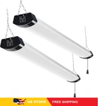 Hykolity 4FT 120W Led Shop Light Linkable, 13000LM(400W Equivalent), Pack. Fixed Price $61.96.