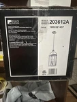 Eglo Westbury 3-LIGHT Brushed Nickel With Grey Driftwood Pendant 1 Available. Fixed Price $10.99.