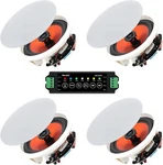 Herdio 6.5" Bluetooth Ceiling Speakers 2-WAY Flush Mount Wall For Home. Fixed Price $115.06.