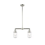 Innovations Dover Light Chandelier, Nickel/seedy 209-PN-G314-LED. Fixed Price $459.36.