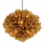Corbett Lighting 218-412 Pulse 30-3/8"W Sputnik Gold. Fixed Price $5885.00.