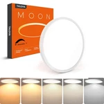 Taloya Flush Mount Ceiling 10INCH-1 Pack, WHITE(5CCT+DIMMABLE). Fixed Price $61.55.