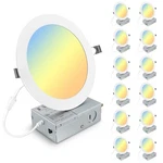 Elaruslux 12 7 Inch 3CCT Pack, Color Temperature Selectable. Fixed Price $137.61.