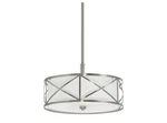 Kichler Edenbrook Brushed Nickel Modern/contemporary Etched Glass. Fixed Price $68.00.