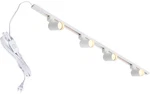 Plug Track Lighting With Power Cord, 4-LIGHT GU10 Kit .... Fixed Price $72.27.