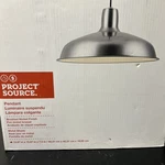 Industrial Style Pendant Light Warehouse 15.9" (nickel Finish) Living Room Lamp. Fixed Price $24.99.
