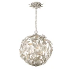 Crystorama Marselle Light Mini Pendant, Antique Silver MSL-314-SA. Fixed Price $638.40.