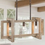 Lnc 3-LIGHT Modern Farmhouse Led Chandelier For Bedroom, Kitchen Island. Fixed Price $269.83.