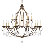 Livex Lighting 6429 Chesterfield 15 Tier Chandelier - Bronze. Fixed Price $1599.96.