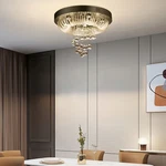 Led Flush Mount Pendant Lamp Modern Crystal Ceiling Light Chandelier Living Room. Fixed Price $146.21.