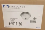 Philips Forecast 2-LIGHT Close-to-ceiling Satin Nickel F6011-36. Fixed Price $27.99.