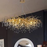 Arotikee Modern Unique Rectangle Oval Pendant Chandelier Lighting Fixture Hangin. Fixed Price $399.90.