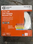 Commercial Electric Led Color Changing Dimmable Recessed Trim 5" & 6" 1002936204. Fixed Price $25.00.