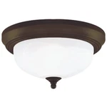 (6)-HOME Impressions 13" Oil Rubbed Bronze Flush Mount Ceiling Light. IFM413ORB. Fixed Price $172.99.