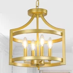 Gold 4 Farmhouse Chandelier Modern Pendant Lighting Ceiling Fixture Foyer. Fixed Price $89.99.
