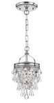 Crystorama 131-CH Calypso 1-LIGHT Pendant / Semi-flush. Fixed Price $298.00.