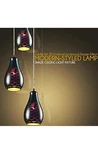 Serenelife SLLMP37 3D Adjustable Three Dome Glass Art Deco Pendant Light RT$200. Fixed Price $85.45.