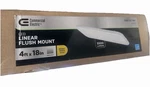 Commercial ELECTRIC48 X18 Classic White Led Flush Mount Closet Light 5800 Lumens. Fixed Price $119.99.