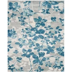 Safavieh Contemporary Modern Distressed Floral Area Rug Grey & Light Blue Evoke. Fixed Price $115.90.