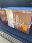 Home Decorators Collection Hetcherson 5-LIGHT Chrome Pendant. Fixed Price $60.00.