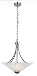 Swag Light Design House Torino 514810 Frosted Glass Nickel Finish 20H X 14W. Fixed Price $39.99.