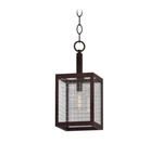 Home Decorators Collection 1-LIGHT Oil-rubbed Bronze Outdoor Mini Pendant. Fixed Price $44.99.